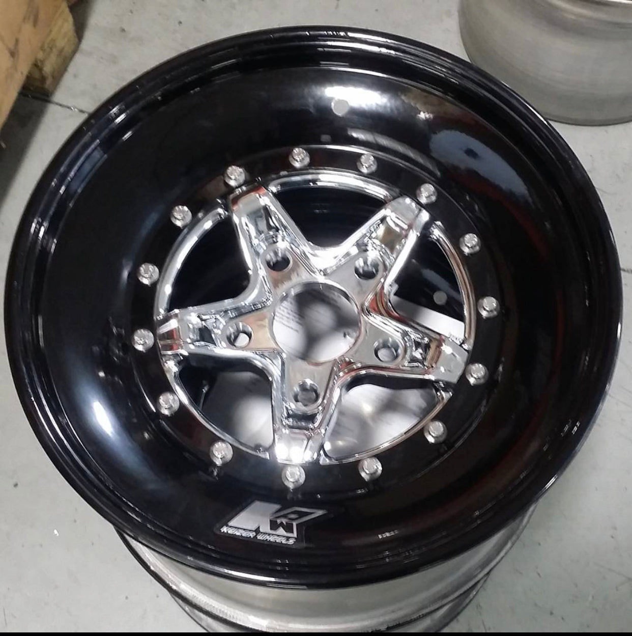 Keizer Verbrand Drag Wheel