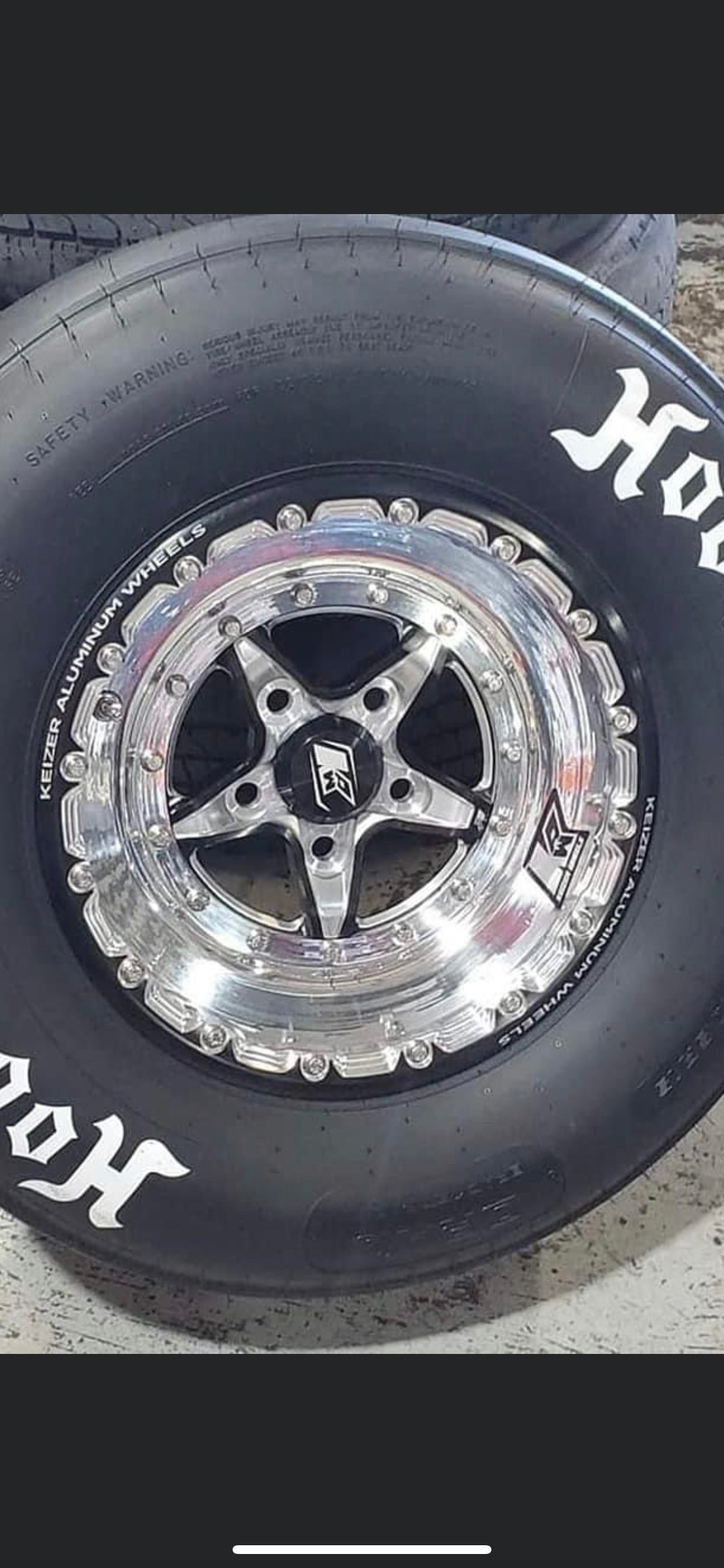 Keizer Verbrand Drag Wheel