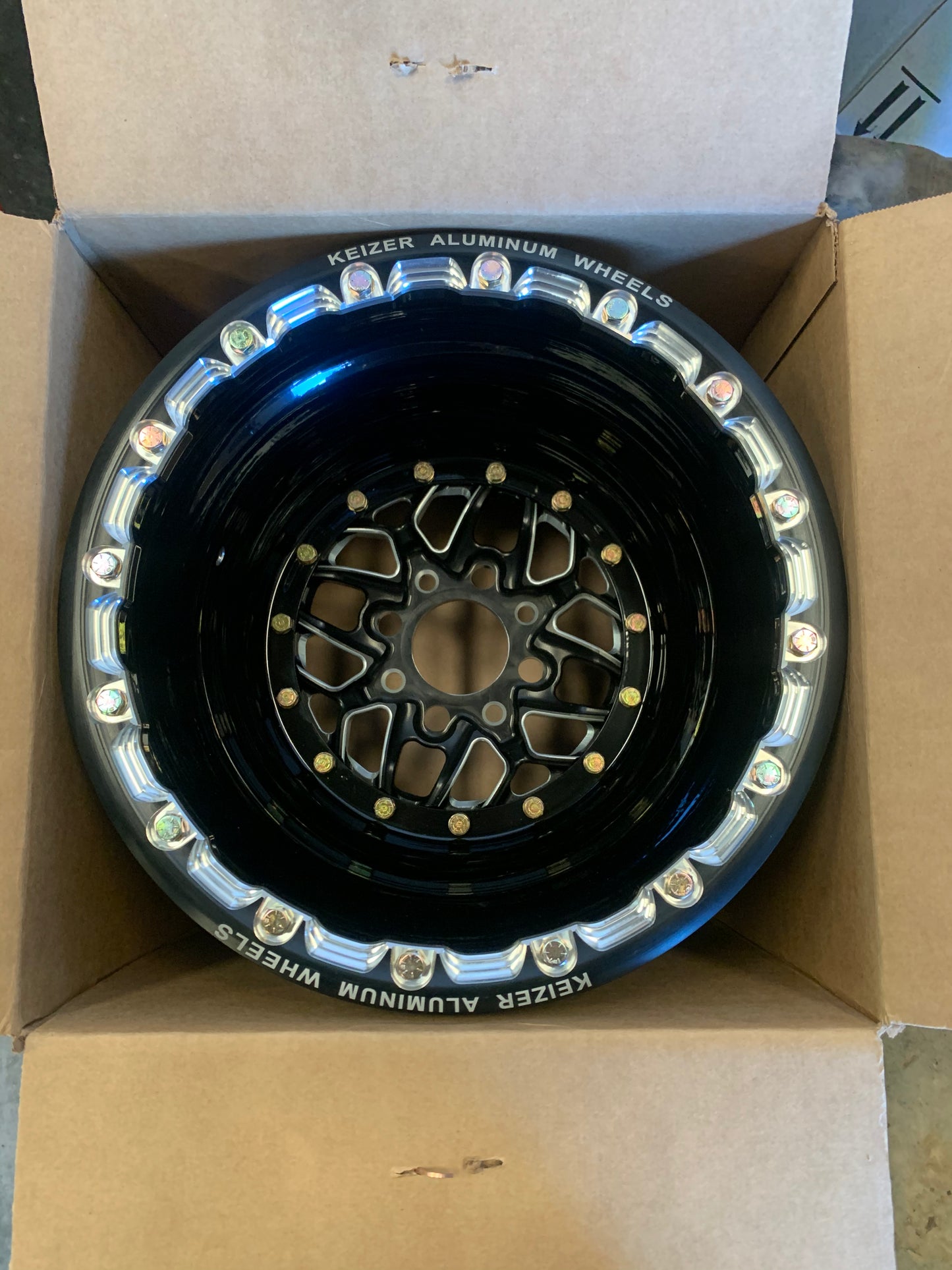 Keizer Slepen 4 Lug 15” Drag Wheel