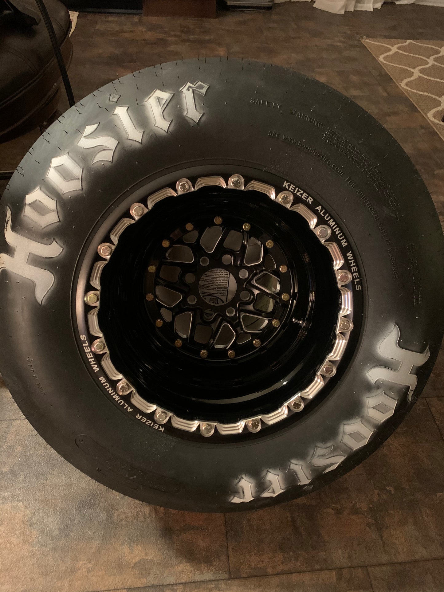 Keizer Slepen 4 Lug 15” Drag Wheel