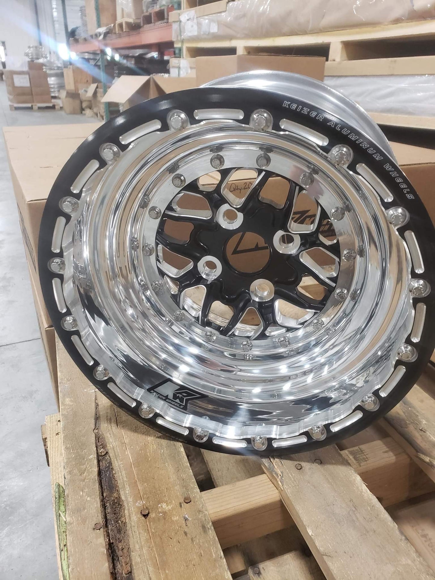 Keizer Slepen 4 Lug 15” Drag Wheel