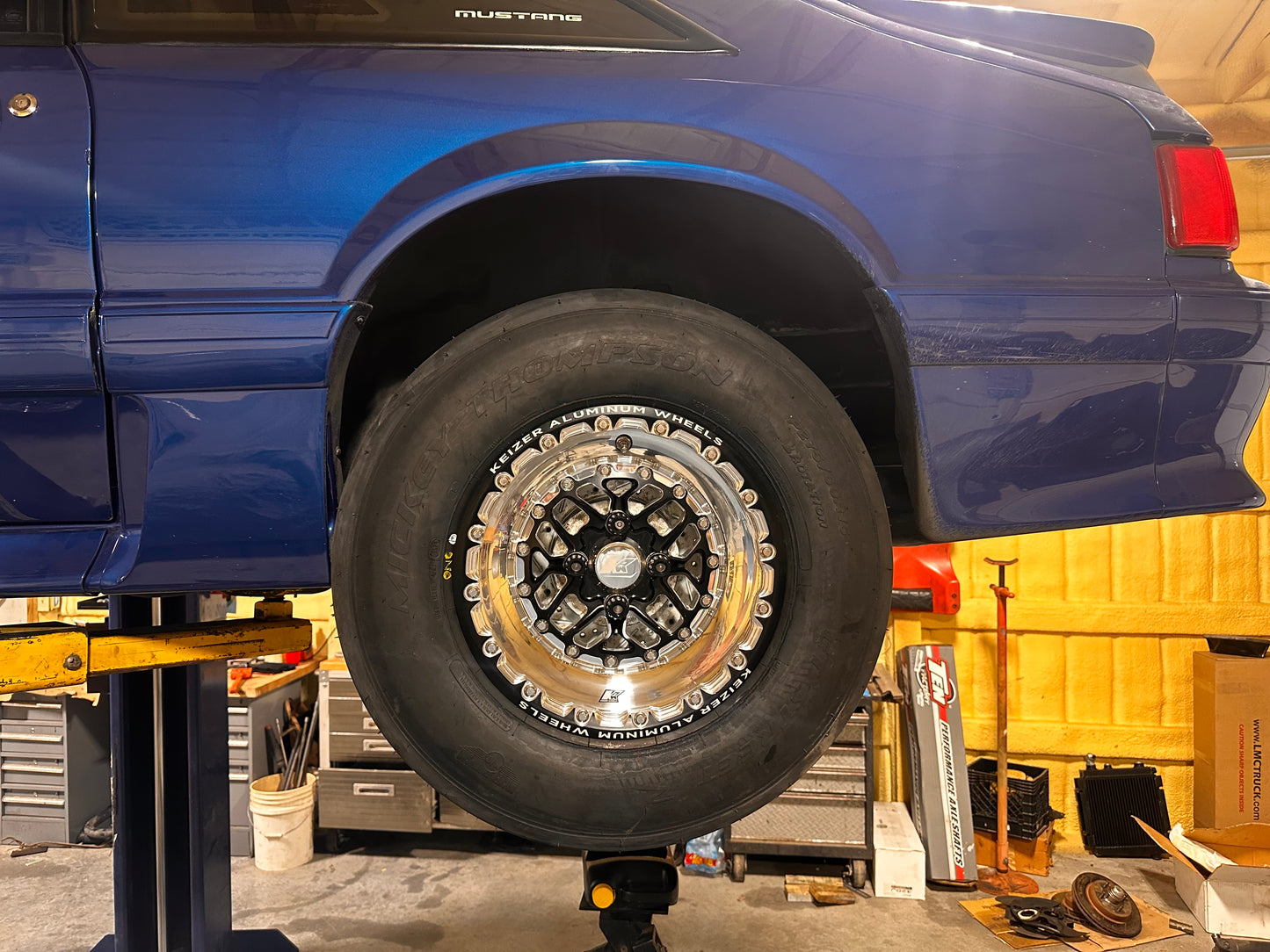 Keizer Slepen 4 Lug 15” Drag Wheel