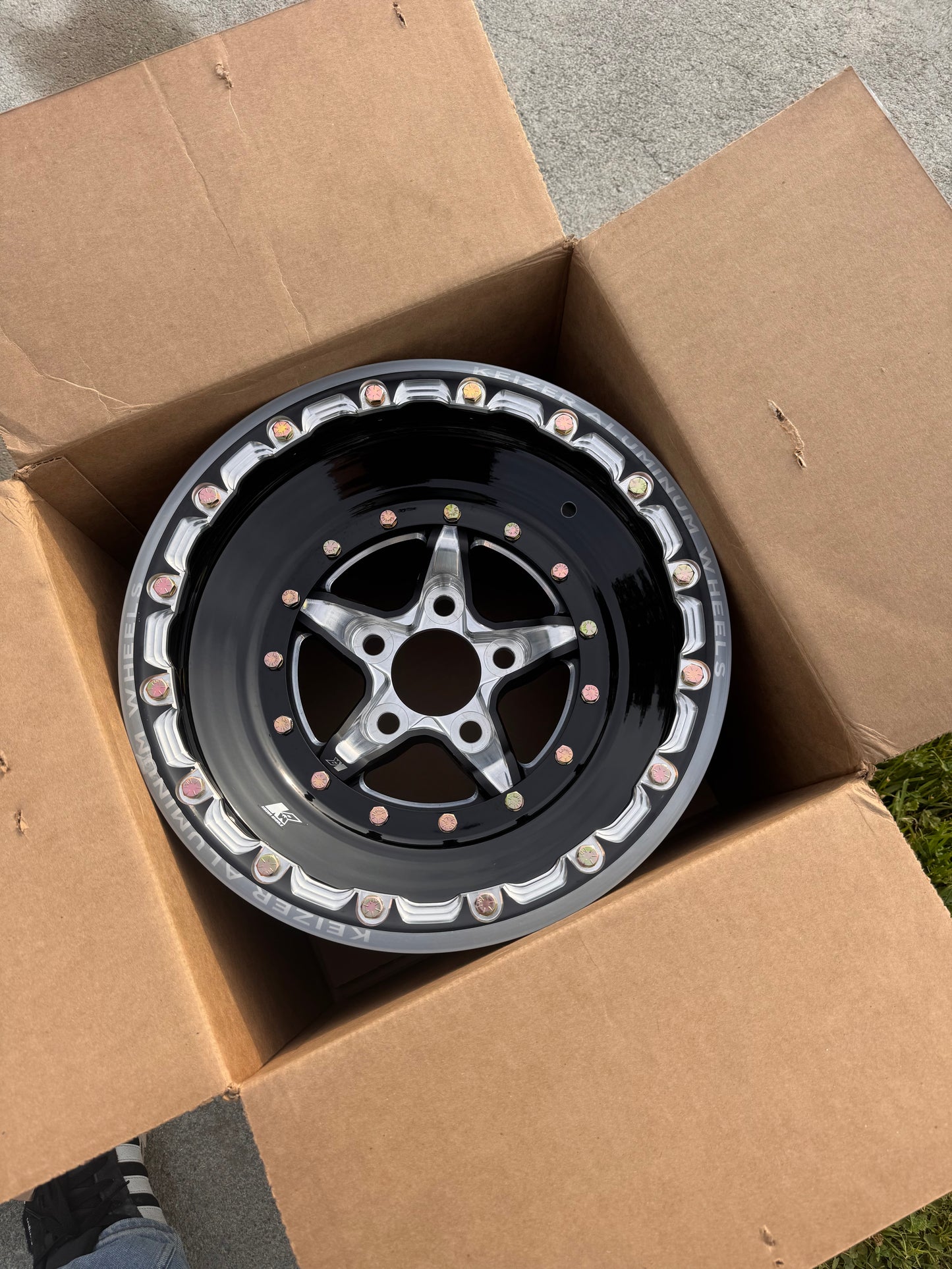 Keizer Verbrand Drag Wheel