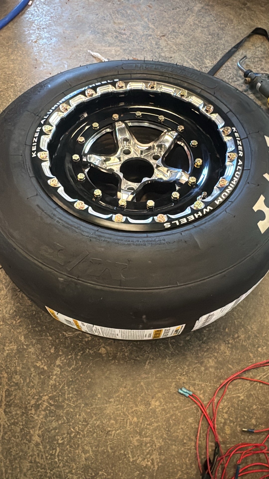 Keizer Verbrand Drag Wheel